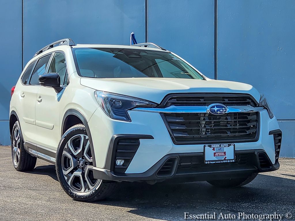 Crystal White Pearl 2024 Subaru Ascent SUV / Crossover All-Wheel Drive Continuously Variable Transmission
