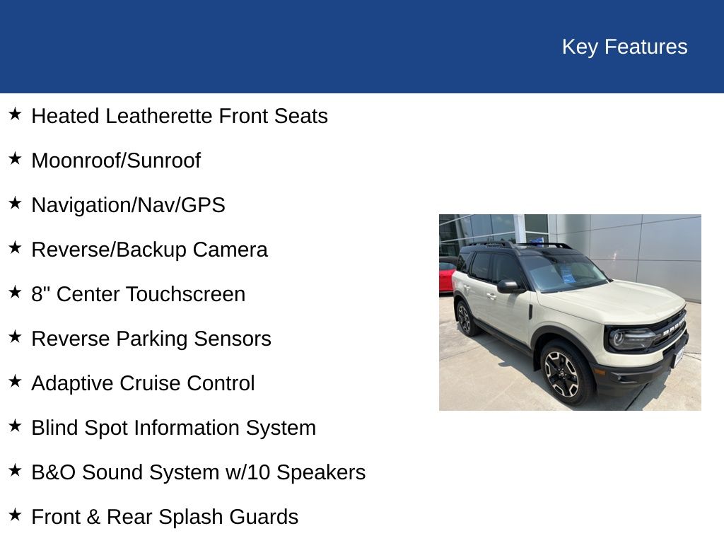 2024 Ford Bronco Sport Outer Banks