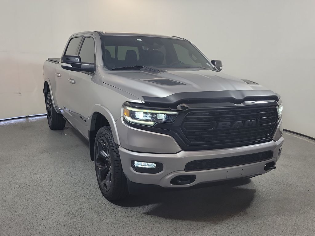 Billet Silver Metallic Clearcoat 2022 RAM 1500 Pickup Truck Four-Wheel Drive 8-Speed Automatic