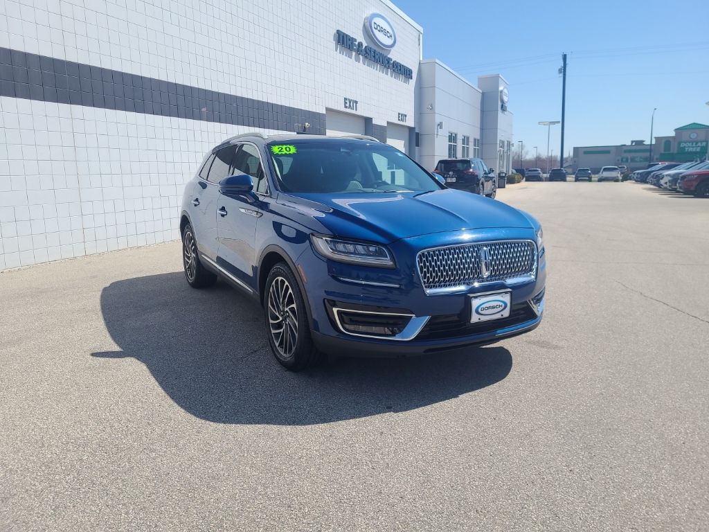 used 2020 Lincoln Nautilus car, priced at $19,990