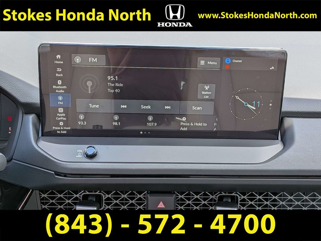 2025 Honda Accord Hybrid EX-L Gray at Stokes Honda North
