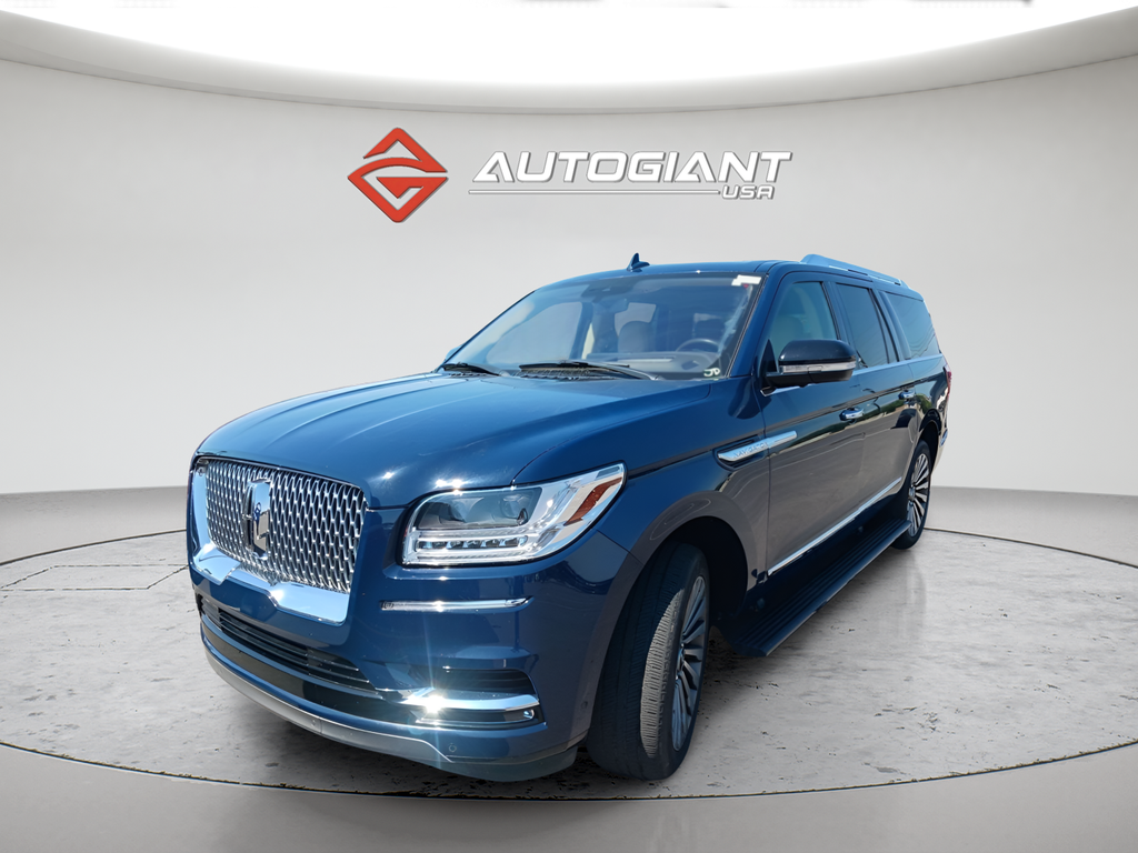 Blue 2019 Lincoln Navigator L Reserve 4WD SUV / Crossover Four-Wheel Drive Automatic