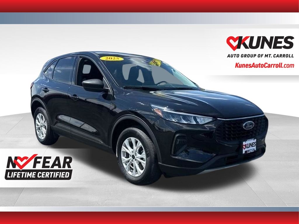 Black Metallic 2025 Ford Escape Active AWD SUV / Crossover All-Wheel Drive 8-Speed Automatic