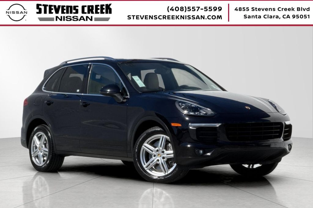 Moonlight Blue Metallic 2016 Porsche Cayenne AWD SUV / Crossover All-Wheel Drive 8-Speed Automatic