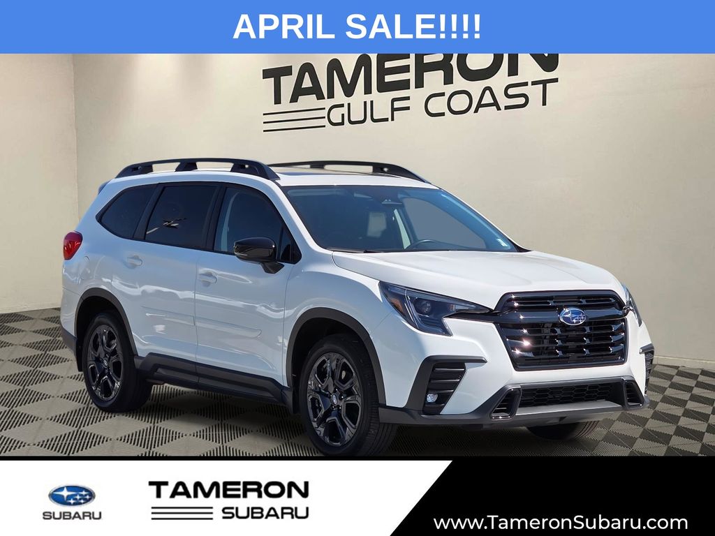 White 2025 Subaru Ascent Onyx Edition AWD SUV / Crossover All-Wheel Drive Continuously Variable Transmission