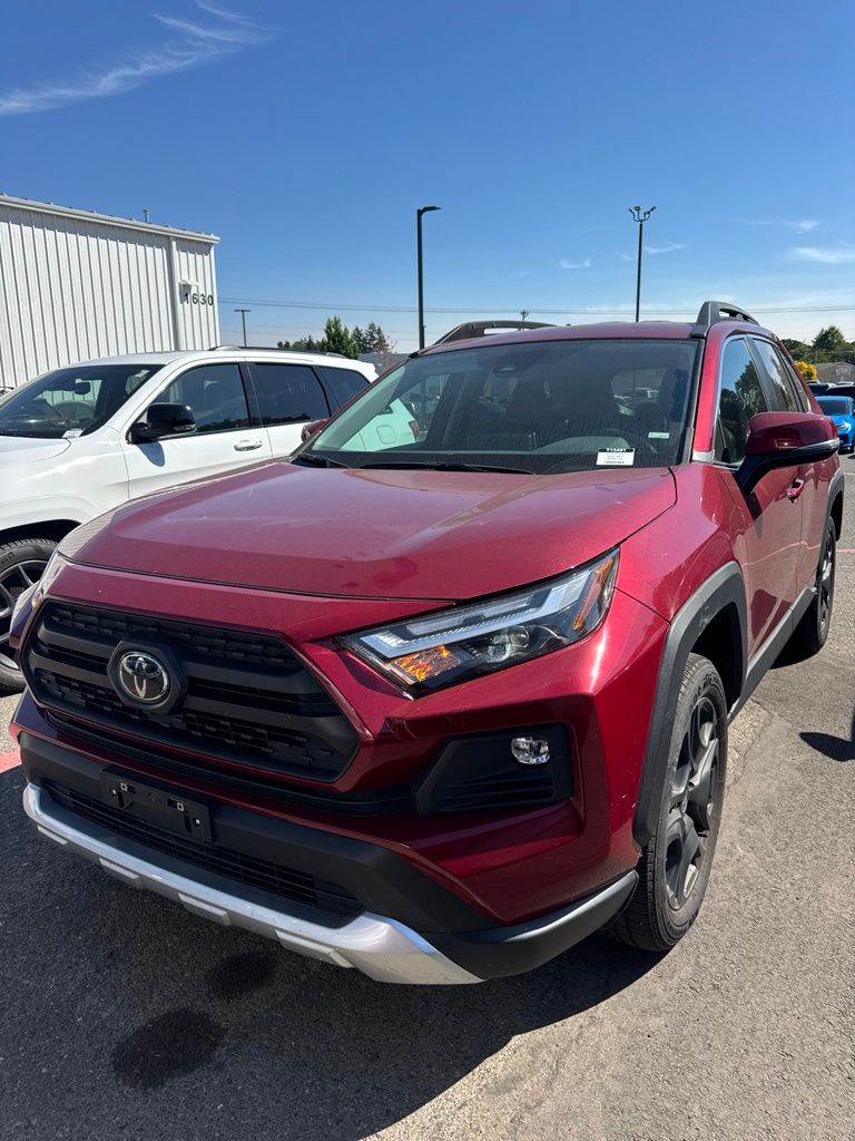Red (Ruby Flare Pearl) 2024 Toyota RAV4 SUV / Crossover All-Wheel Drive 8-Speed Automatic