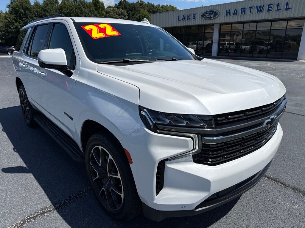 White (Iridescent Pearl Tricoat) 2022 Chevrolet Tahoe SUV / Crossover 4X2
