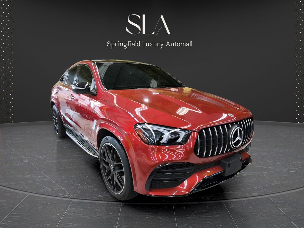 Red 2022 Mercedes-Benz GLE Coupe All-Wheel Drive 9-Speed Automatic