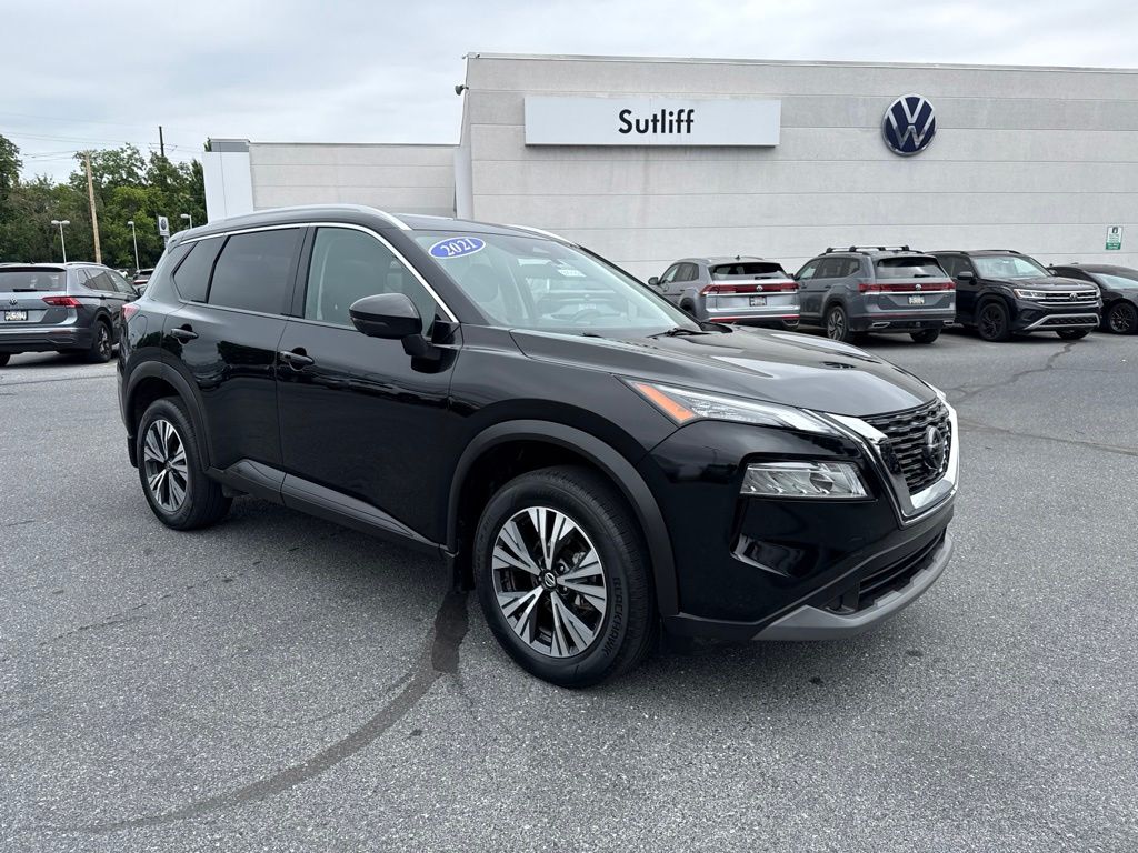 2021 Nissan Rogue SV Black at South Hills Kia