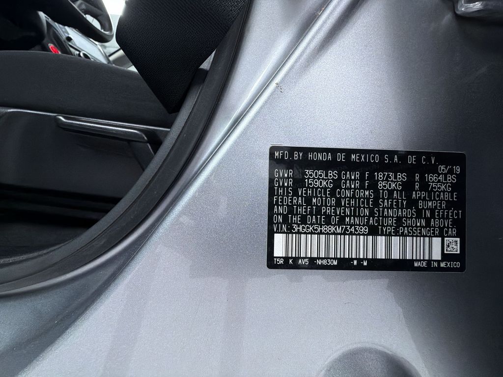 Used 2019 Honda Fit Hatchback