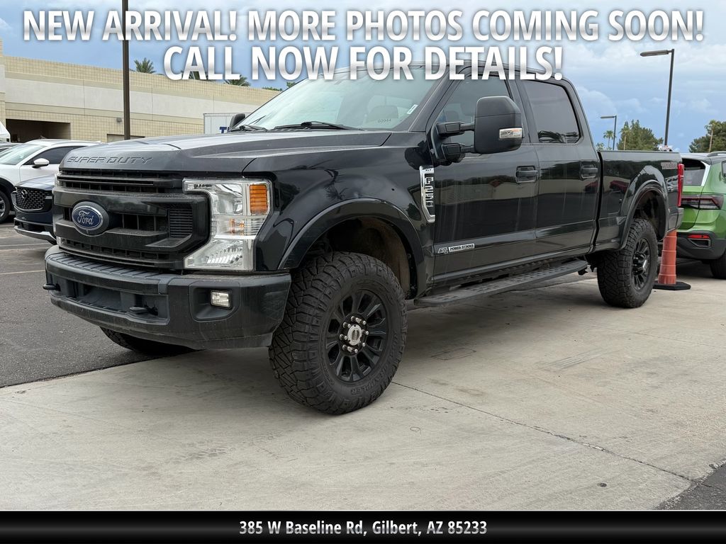 Agate Black Metallic 2020 Ford F-250 Super Duty Pickup Truck Four-Wheel Drive Automatic