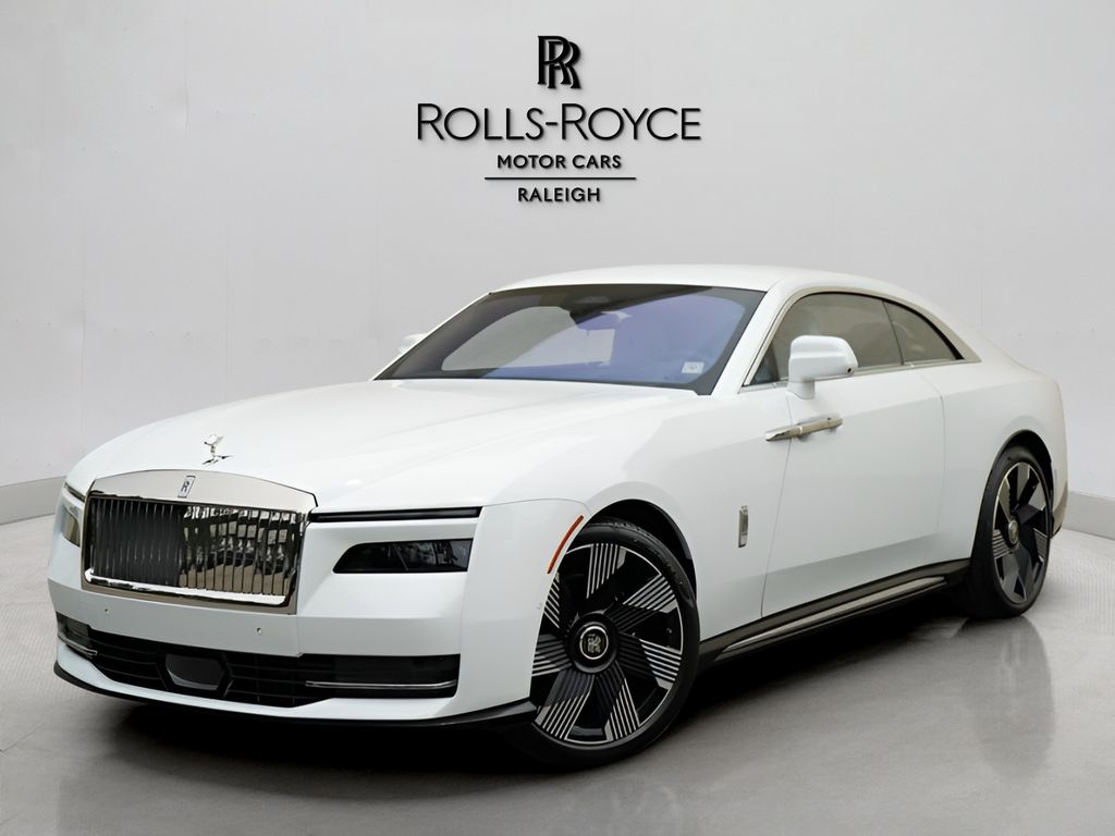 Arctic White 2024 Rolls-Royce Spectre Coupe All-Wheel Drive 1-Speed Automatic
