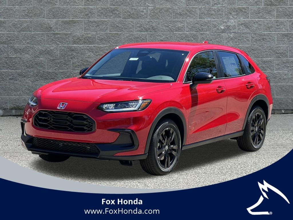 Milano Red 2027 Honda HR-V SUV / Crossover All-Wheel Drive Continuously Variable Transmission
