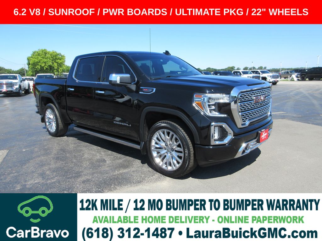 Onyx Black 2019 GMC Sierra 1500 Pickup Truck Four-Wheel Drive Automatic