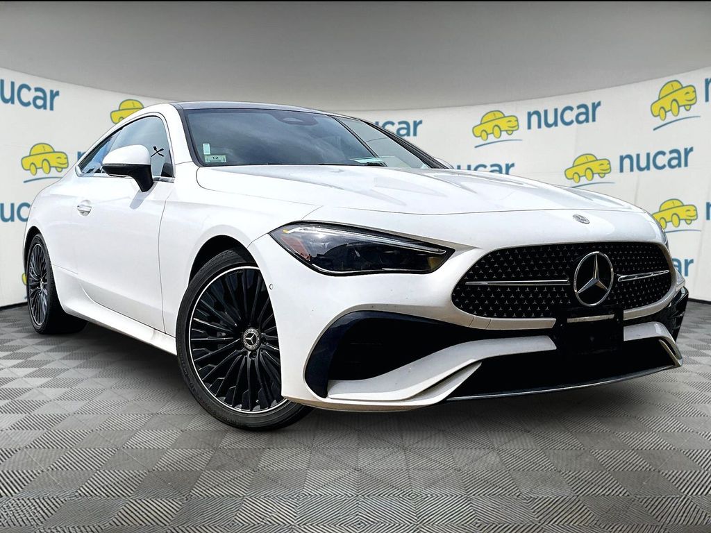 White 2025 Mercedes-Benz CLE Coupe All-Wheel Drive 9-Speed Automatic