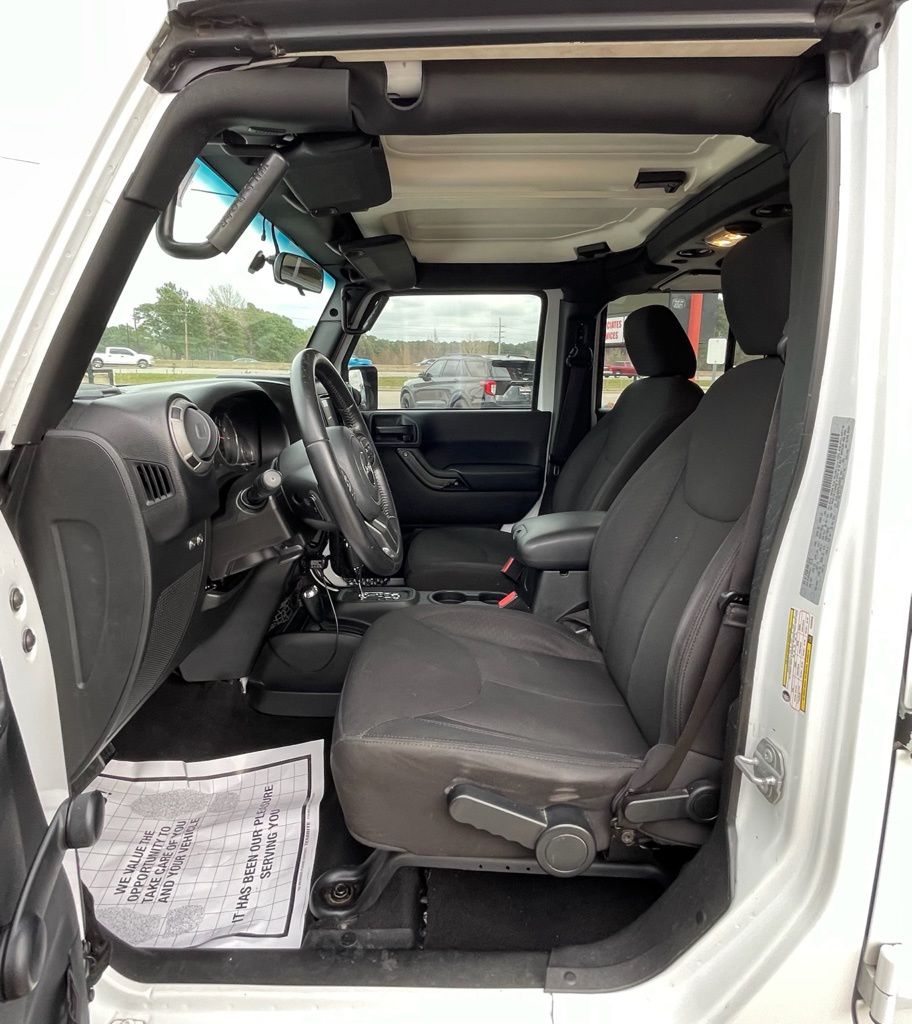 2017 Jeep Wrangler Unlimited Sport White at Classic Chevrolet Galveston