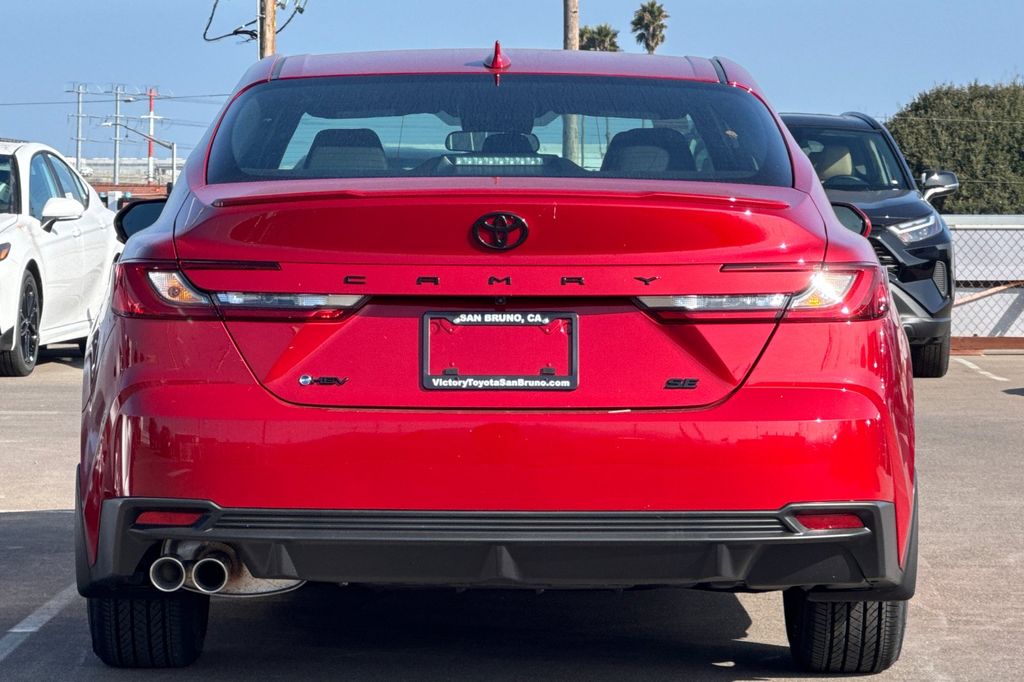 New 2026 Red Toyota SE image 6