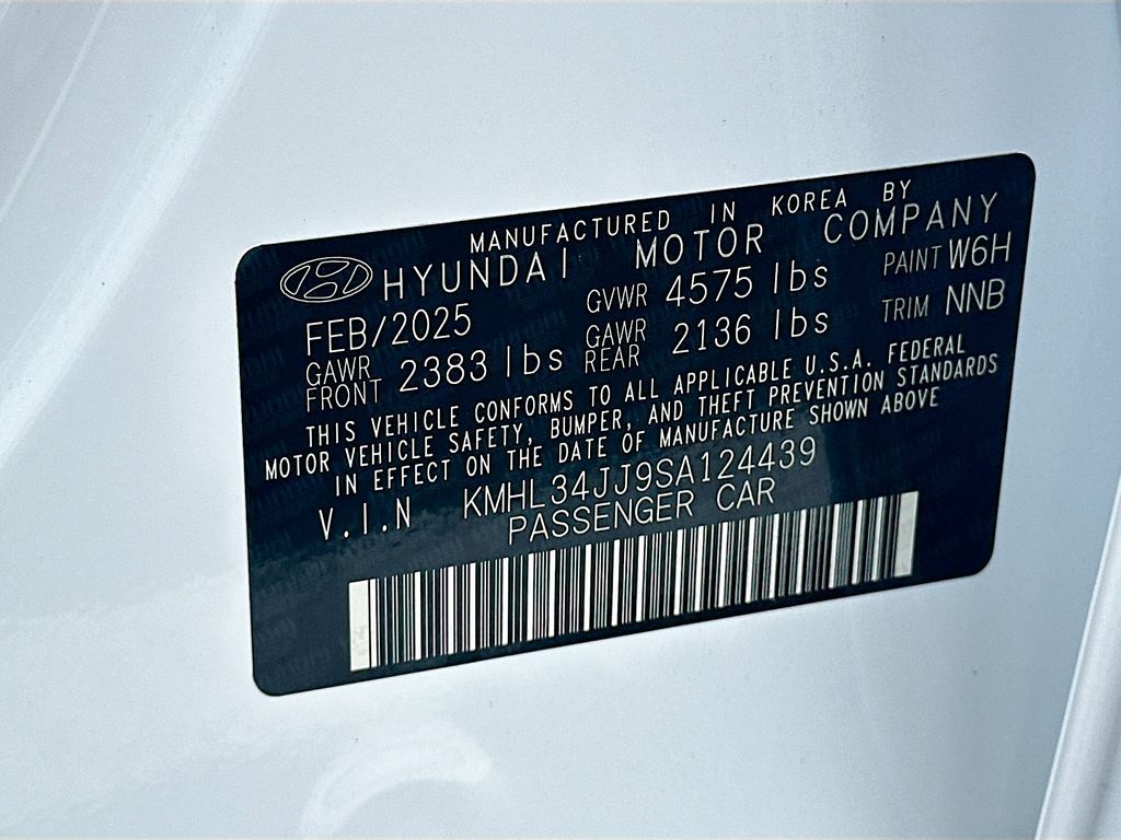 2025 Hyundai Sonata SEL 23
