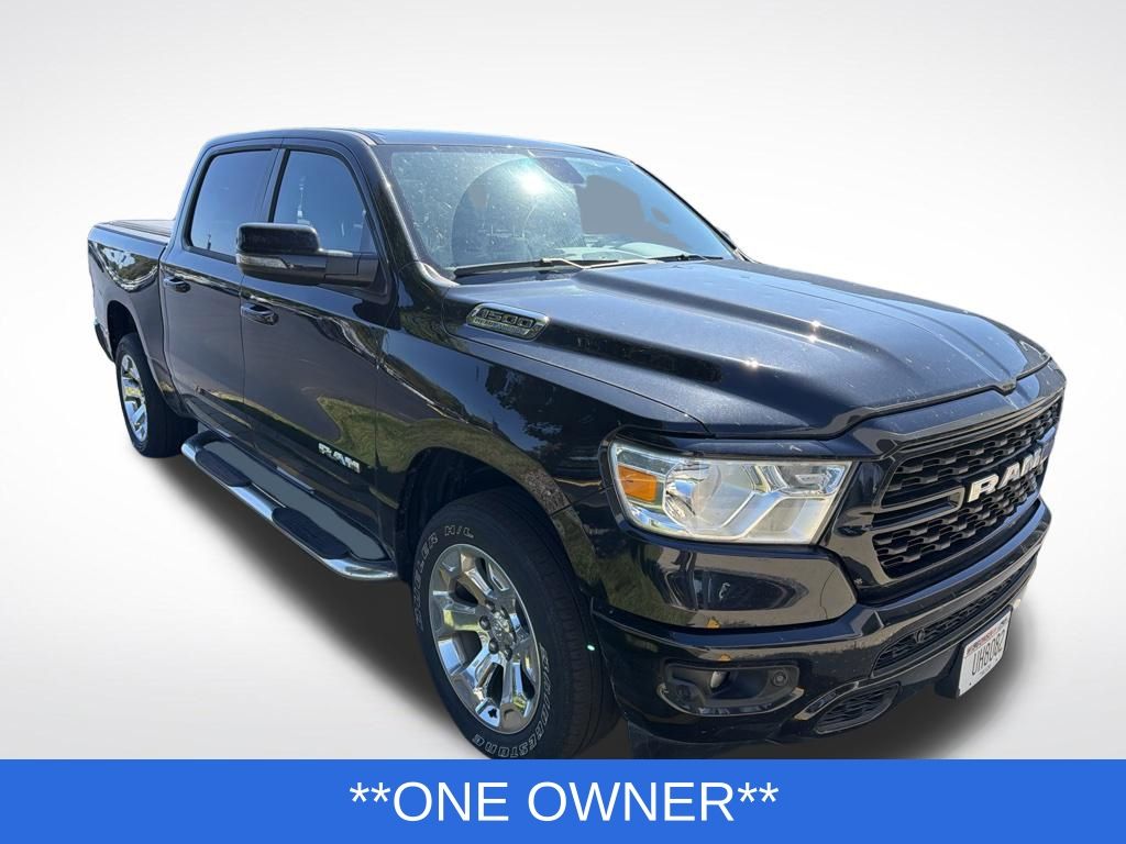 2023 Diamond Black Crystal Pearlcoat Ram 1500 Big Horn/Lone Star 4X4 Truck