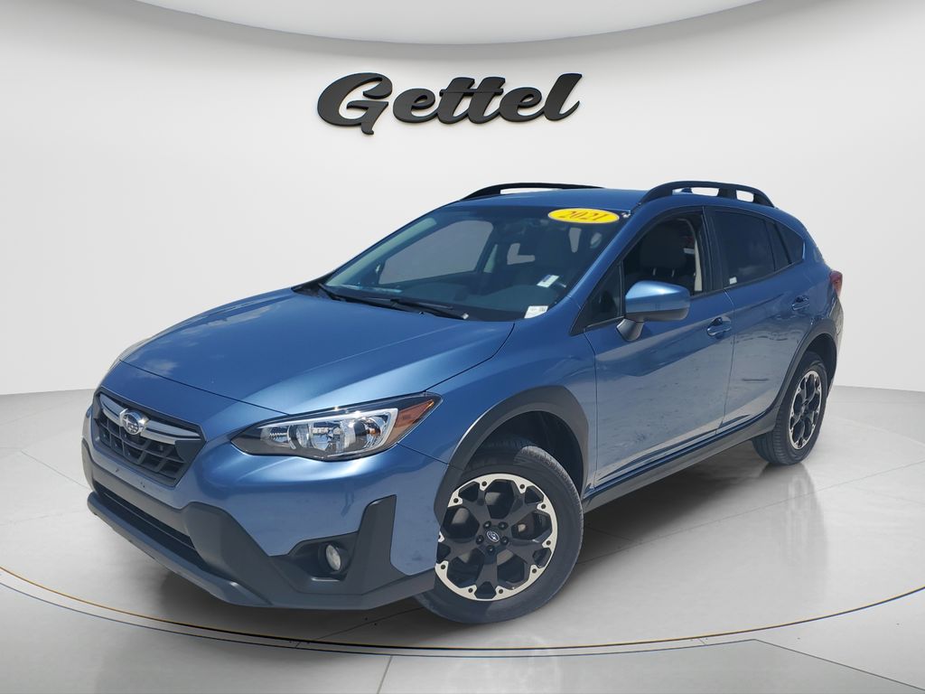 Horizon Blue 2021 Subaru Crosstrek Premium AWD SUV / Crossover All-Wheel Drive Continuously Variable Transmission