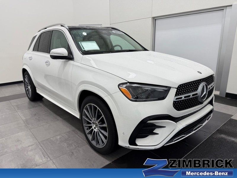 White 2024 Mercedes-Benz GLE 350 4MATIC SUV / Crossover All-Wheel Drive 9-Speed Automatic