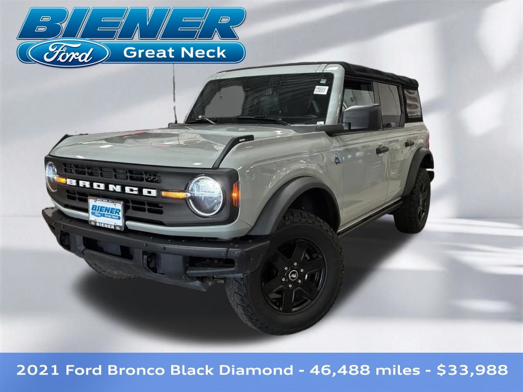 Cactus Gray 2021 Ford Bronco SUV / Crossover Four-Wheel Drive Automatic