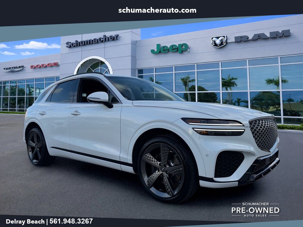Uyuni White 2025 Genesis GV70 SUV / Crossover All-Wheel Drive 8-Speed Automatic