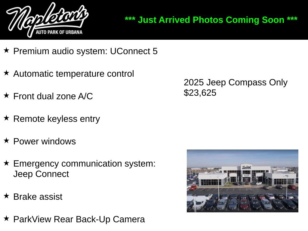 Red Hot Pearlcoat 2025 Jeep Compass Trailhawk 4WD SUV / Crossover Four-Wheel Drive 8-Speed Automatic