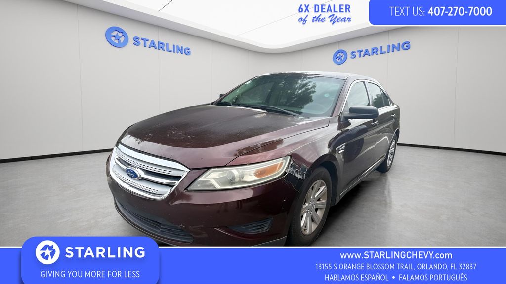 Ingot Silver Metallic 2012 Ford Taurus Sedan Front-Wheel Drive 6-Speed Automatic