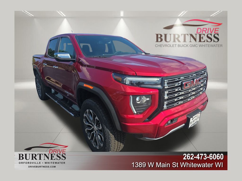 Volcanic Red Tintcoat 2026 GMC Canyon Pickup Truck Four-Wheel Drive 8-Speed Automatic