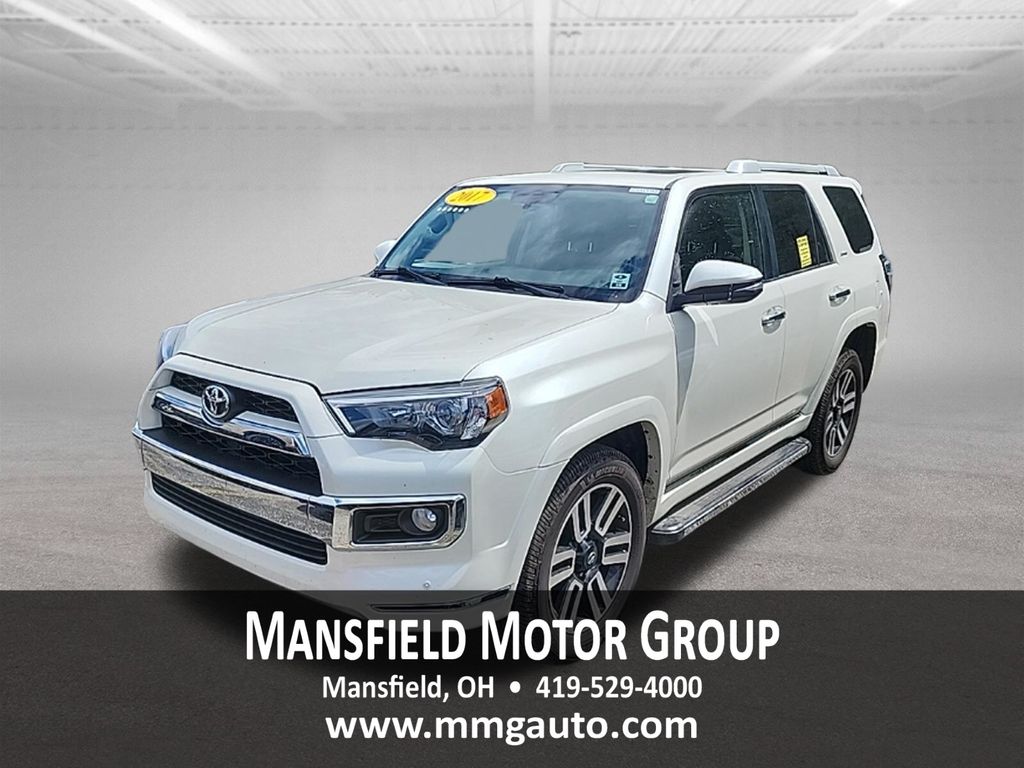 White (Blizzard Pearl) 2017 Toyota 4Runner SUV / Crossover All-Wheel Drive 5-Speed Automatic Overdrive