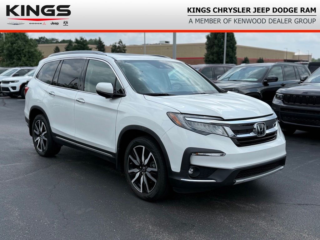 Platinum White Pearl 2022 Honda Pilot SUV / Crossover All-Wheel Drive 9-Speed Automatic