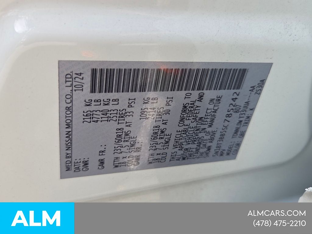 Used 2025 White Nissan SV image 8