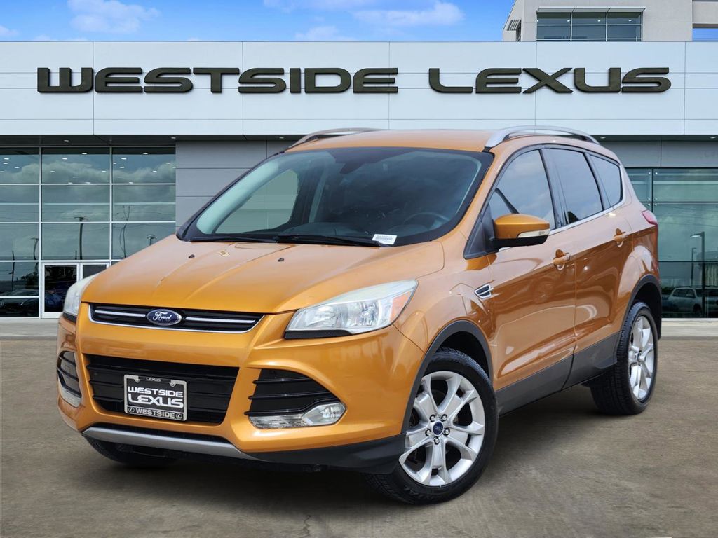2016 Ford Escape Titanium Yellow at Community Kia