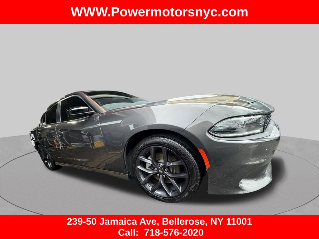 Gray (Granite Crystal Metallic Clearcoat) 2023 Dodge Charger Sedan Rear-Wheel Drive 8-Speed Automatic