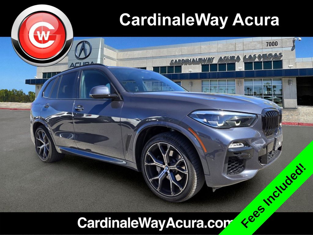 Gray Metallic 2021 BMW X5 xDrive40i AWD SUV / Crossover All-Wheel Drive 8-Speed Automatic