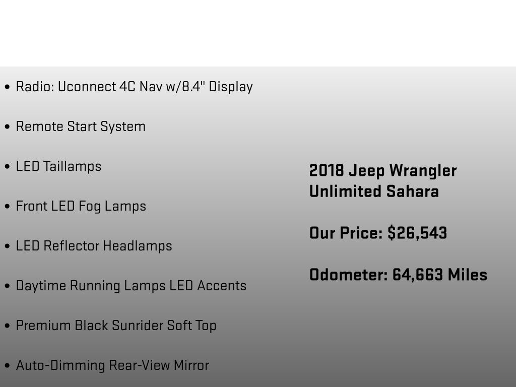 2018 Jeep Wrangler Unlimited Sahara Orange at South Hills CDJR