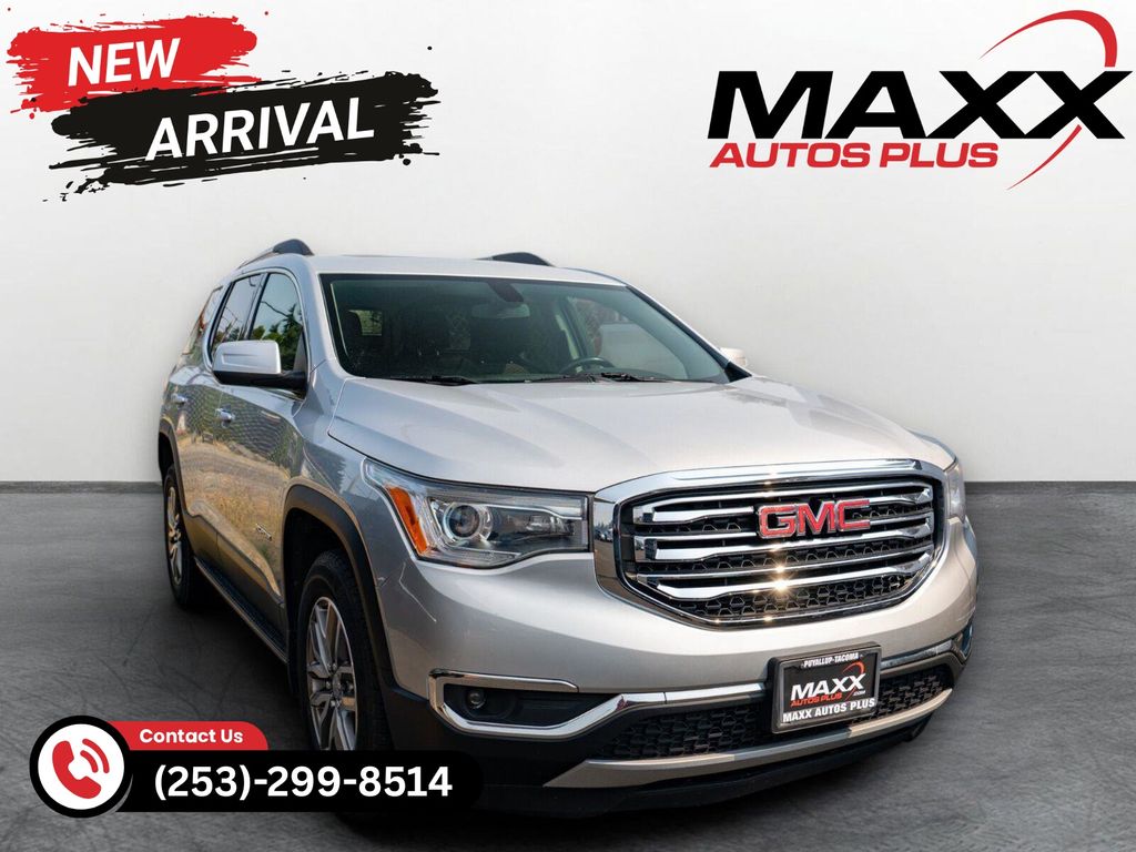 Silver 2019 GMC Acadia SUV / Crossover Four-Wheel Drive 6-Speed Automatic