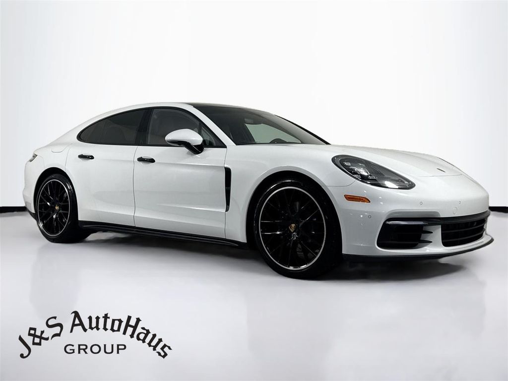 White 2018 Porsche Panamera 4S AWD Sedan All-Wheel Drive 8-Speed Automatic