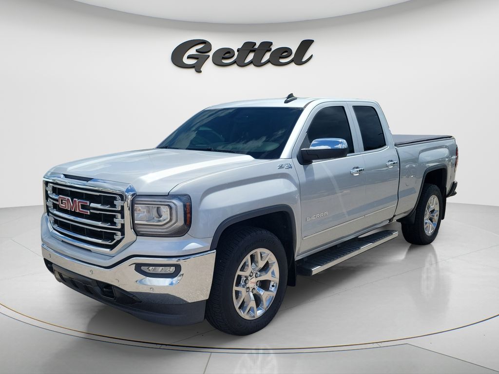 Quicksilver Metallic 2017 GMC Sierra 1500 Pickup Truck Four-Wheel Drive 6-Speed Automatic Overdrive