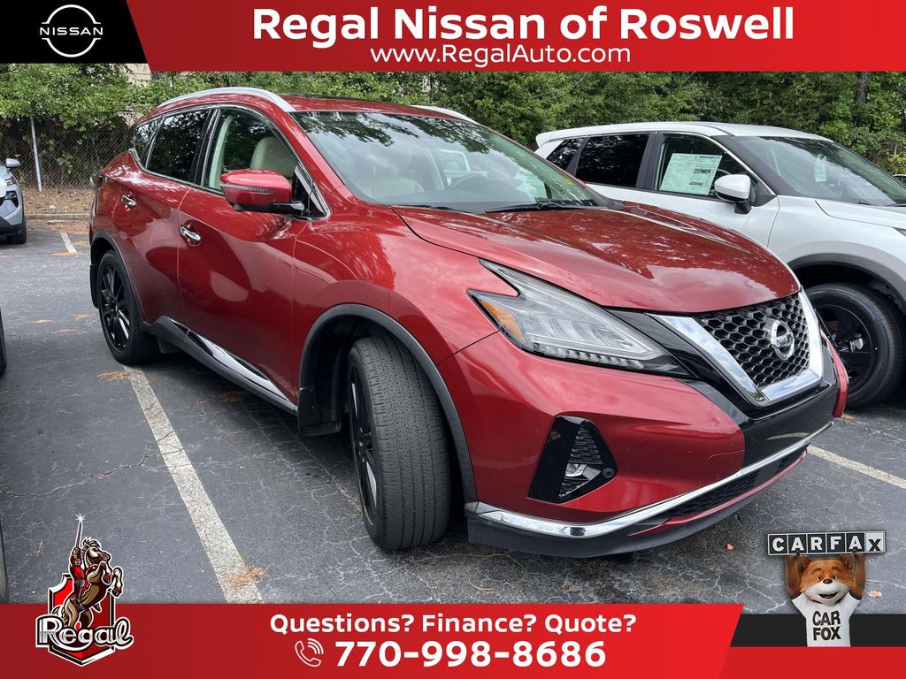 Cayenne Red Pearl Metallic 2019 Nissan Murano SUV / Crossover All-Wheel Drive Continuously Variable Transmission