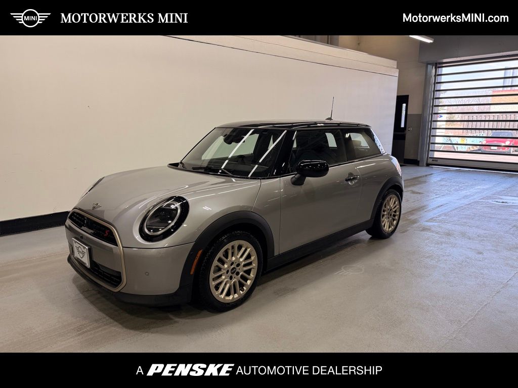 Silver 2025 MINI Cooper S 3-Door Hatchback FWD Hatchback 7-Speed Automatic
