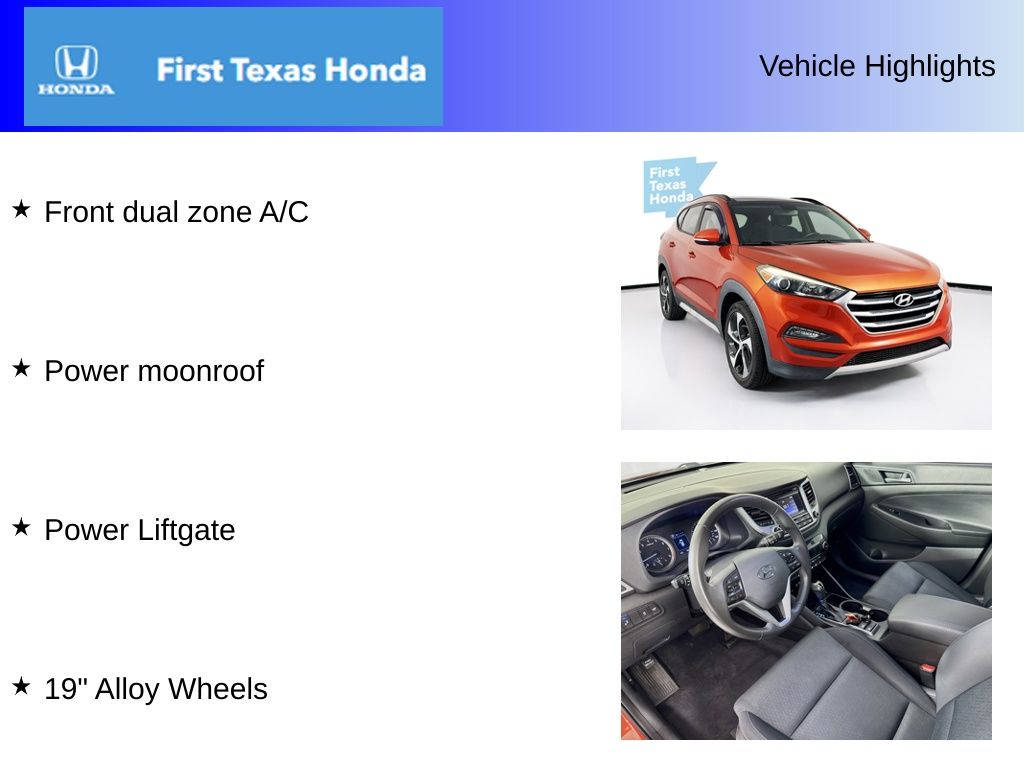 Used Car 2017 Hyundai Tucson  Value For Sale Under $15,000 In Austin, Texas