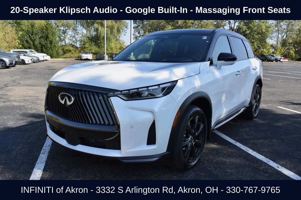 White / Black 2026 INFINITI QX60 Autograph AWD SUV / Crossover All-Wheel Drive 9-Speed Automatic