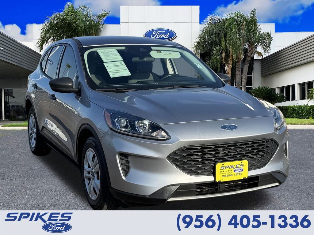 Silver Metallic 2021 Ford Escape S FWD SUV / Crossover Front-Wheel Drive 8-Speed Automatic