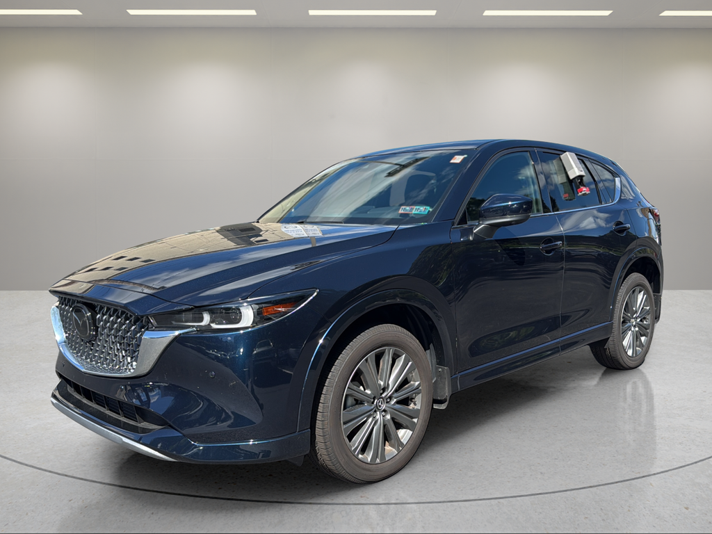 2025 Mazda CX-5 2.5 Turbo Signature Blue at Sutliff Volkswagen