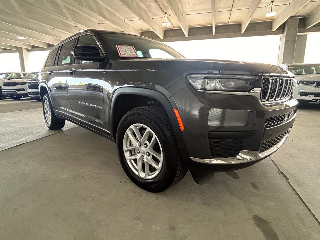 Certified 2024 Jeep Grand Cherokee L Laredo with VIN 1C4RJJAG8R8945489 for sale in Miami, FL