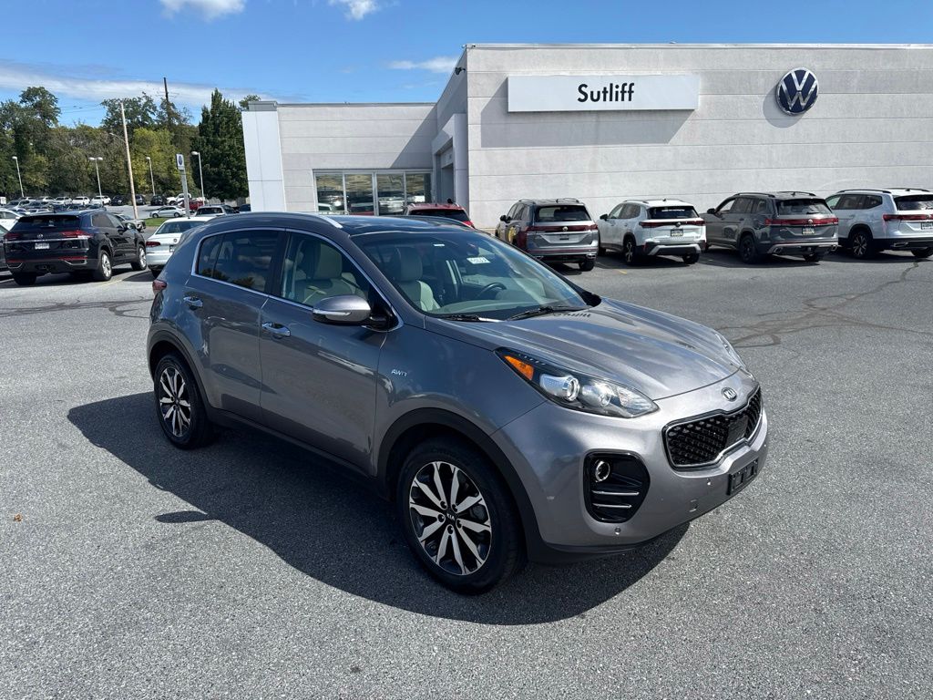 2017 Kia Sportage EX Silver at Bob Ruth Ford