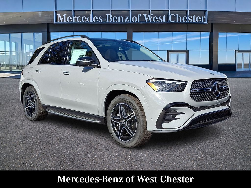 Gray (MANUFAKTUR Alpine Grey) 2026 Mercedes-Benz GLE SUV / Crossover All-Wheel Drive 9-Speed Automatic