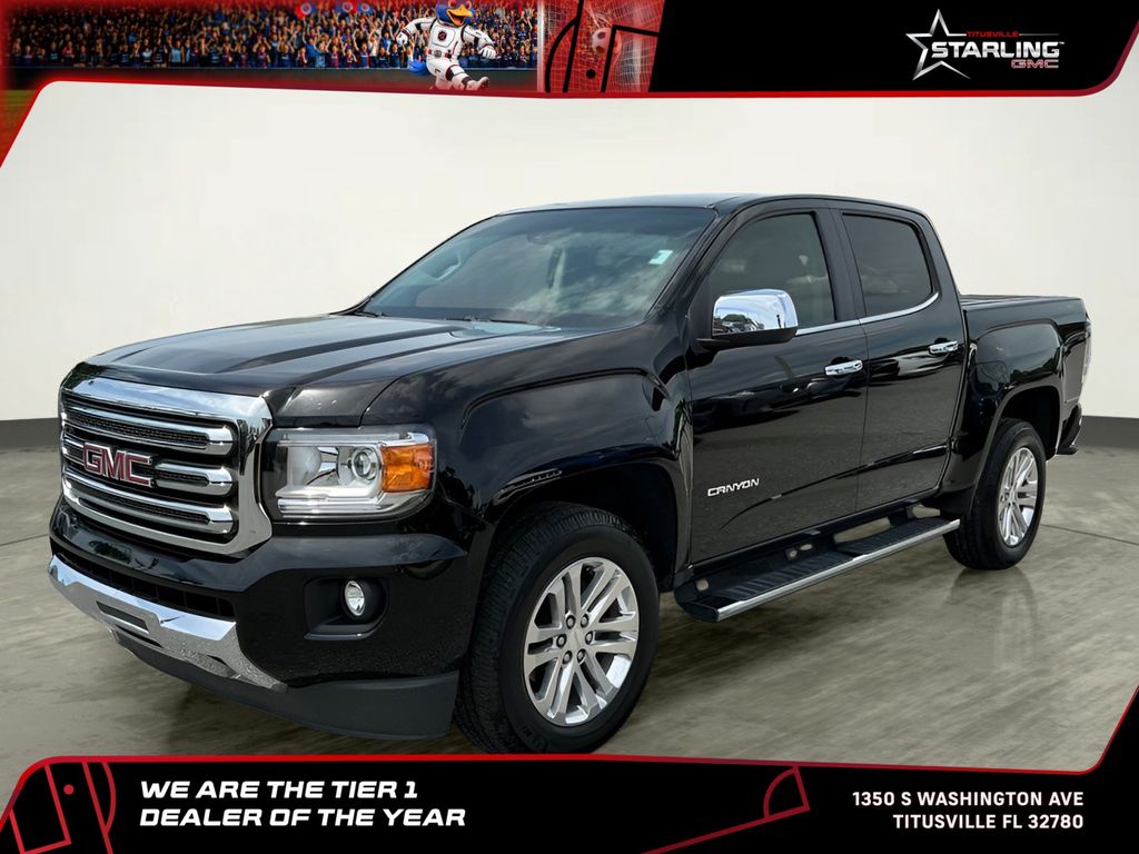 Onyx Black 2016 GMC Canyon Pickup Truck 4X2 6-Speed Automatic